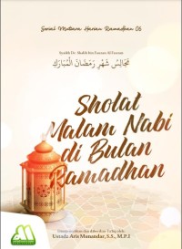 Sholat malam Nabi di Bulan Ramadhan