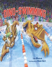 Dino swimming